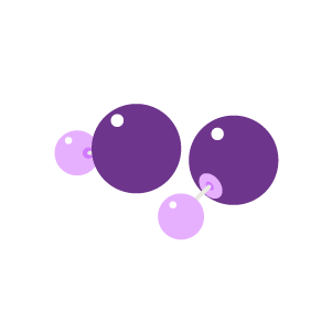 紫色耳環