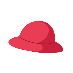 紅色帽子